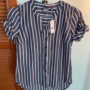 Striped soho jeans blouse
